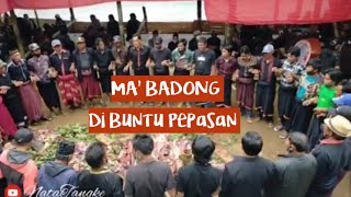 MABADONG TARIAN UPACARA RAMBU SOLO SUKU TORAJA SAPAN BUNTU PEPASAN [upl. by Arratoon105]