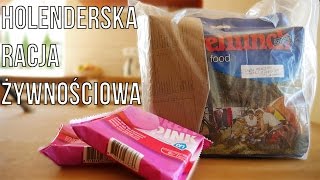 HOLENDERSKA RACJA ŻYWNOŚCIOWA  NAJLEPSZA NA ŚWIECIE  Testrecenzjaunboxing 24 [upl. by Kumar860]