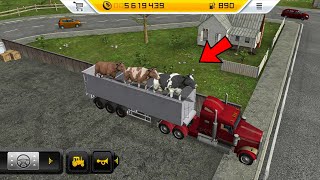 Cows feeding with loading wagons in Fs14  Fs14 Gameplay  Timelapse [upl. by Azrim]