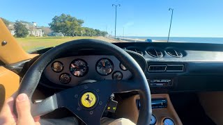 Full Experience Ferrari Daytona Spyder Replica  Road Performance [upl. by Enomaj897]