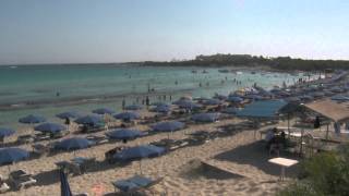 Katsarka and Pernera Beach in Ayia Napa  Cyprus  2012  FULLHD VIDEO by CyprusSummercom [upl. by Licna]