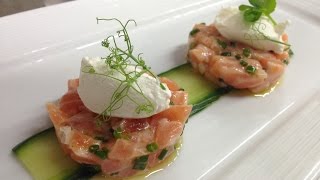 How to Make Salmon Tartare [upl. by Sitarski]