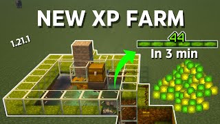 MINECRAFT New EXP Farm 1201 Tutorial  44 Level in 3 min [upl. by Almeta]