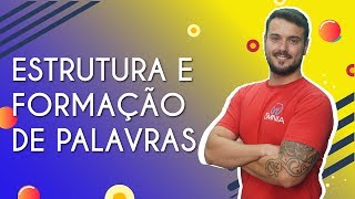 ESTRUTURA DAS PALAVRAS  RESUMO ESCOLAR [upl. by Yttisahc]