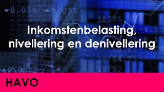 Inkomstenbelasting belastingschijven nivellering denivellering  Economie voor havo  Jong amp Oud [upl. by Morton]