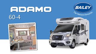 Motorhome tour Bailey Adamo 604 2024 [upl. by Ahter]