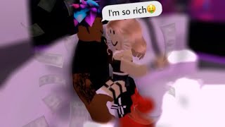 getting a sugar daddy on roblox club iris [upl. by Agnella]