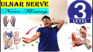 Major Exercise of Ulnar Nerve Flossing GlidingUlnar NeuropathyCervical Radiculopathy  Level 3 [upl. by Dranyer]