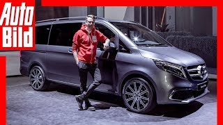 MercedesBenz VKlasse 2019 Facelift  Vorstellung  Review [upl. by Ylirama]