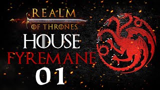 HOUSE OF THE DRAGON The Lost Targaryen  Realm of Thrones Mod  Mount amp Blade II Bannerlord 1 [upl. by Cochard]