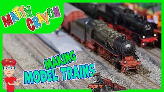 Making Model Trains  Model Trains For Kids [upl. by Haldi632]