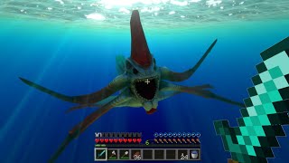 Reaper Leviathan easter egg in Minecraft [upl. by Poll]