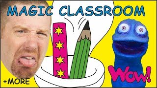 Magic Classroom Objects  MORE Stories from Steve and Maggie with Bobby  Wow English TV [upl. by Eihpos]