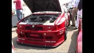 4 X Alfa Romeo 75 IMSA Evoluzione [upl. by Magan]