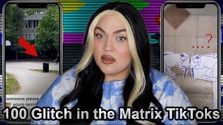 100 Glitch in the Matrix TikToks You Should NEVER Watch Alone The Scary Side of TikTok Part 1 [upl. by Moreta]