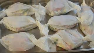 Recette Papillote de poisson facile rapide [upl. by Kubetz891]