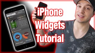 iPhone Widgets Tutorial  iOS 8 Notification Center [upl. by Nirb]