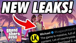 GTA 6 NEWS NEW LEAKS [upl. by Nyleikcaj425]