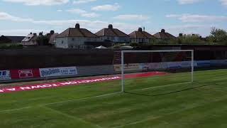 Fly around The Mounting Systems Stadium  Bridlington Town Football Club [upl. by Liebowitz]