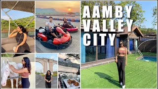 Staycation at AAMBY VALLEY CITY  Lake view room Food Prices amp more Lonavala vlog  2024 [upl. by Jakoba607]