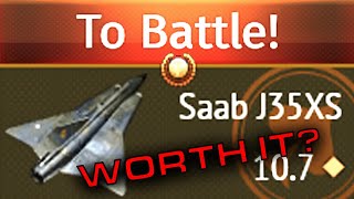 SAAB J35XS is the BEST PAY to WIN PREMIUM to BUY in WAR THUNDER [upl. by Kram]