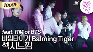 Love Your W 4K 고화질 무대 바밍타이거Balming Tiger ‘섹시느낌’ with RM by W Korea [upl. by Catlaina]