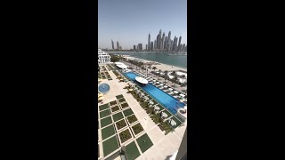 Tour of the new Hilton Dubai Palm Jumeirah [upl. by Araiet11]