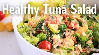 The Best Easy Tuna Salad Recipe  Healthy Salad Recipes [upl. by Aivon179]