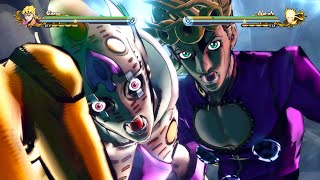 JOJOS BIZARRE ADVENTURE IN NARUTO ULTIMATE NINJA STORM 4 [upl. by Niamor]