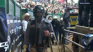 2024 PBR UTB World Finals Brady Fielder rides Man Hater [upl. by Yllim]