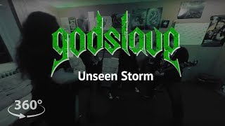 Godslave  Unseen Storm 360° Video  new album quotReborn Againquot [upl. by Rede]