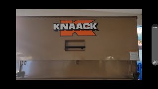 WELDING TOOL BOX SHEET METAL REPAIR KNAACK [upl. by Ettenotna825]