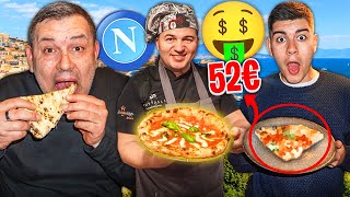 🍕💰 PROVIAMO la PIZZA PIÙ COSTOSA di NAPOLI  IL PREZZO È DAVVERO ESAGERATO [upl. by Nodla]