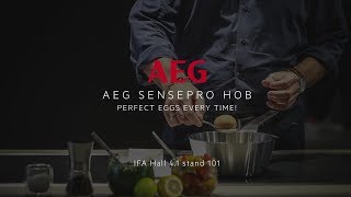 Experience the new AEG SensePro Hob at IFA2018 [upl. by Deadman774]