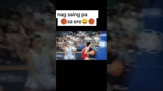 nag saing pa sa ere 😄🏀bfunnyreelsvideo ballislifeph asketball ballislife [upl. by Oel]