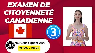 Examen De Citoyenneté Canada  Test De Citoyenneté Canadienne 2024  examendecitoyennetécanada [upl. by Aihpledalihp844]