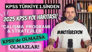 KPSS ÇALIŞMAYA NASIL BAŞLANMALI PLANPROGRAM kpss ösym [upl. by Reggi390]