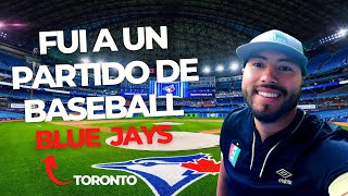 Así es un partido de los BLUE JAYS BASEBALL en TORONTO [upl. by Juetta]