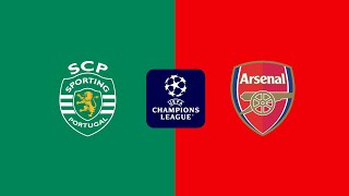 SPORTİNG LİSABON  ARSENAL LONDON  UEFA CHAMPİONS LEAGUE  MATCHDAY 5  EA FC 25 PREDİCTİON  🎮📺 [upl. by Mavis]