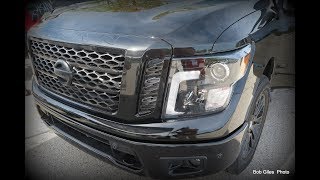 BOLD 2018 NISSAN TITAN Pickup FIRST DRIVE [upl. by Pansir]