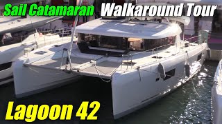 Luxurious Elegance  2023 Lagoon 42 Sail Catamaran [upl. by Retnuh]