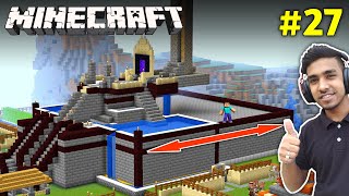 I EXPAND MY CASTLE LENGTH  MINECRAFT GAMEPLAY 27 [upl. by Kosiur670]