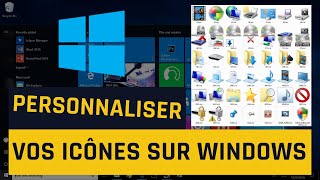 Afficher des icônes sur le Bureau de Windows 10 عرض الرموز على سطح مكتب [upl. by Mirielle]