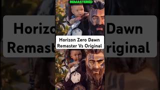 Horizon Zero Dawn Remaster Vs Original Graphics Comparison [upl. by Claudetta]