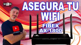 🔰 Cambia el NOMBRE y la CONTRASEÑA de tu WIFI  fibex AX 1800 quotEL NEGROquot 🔥 [upl. by Lleumas]