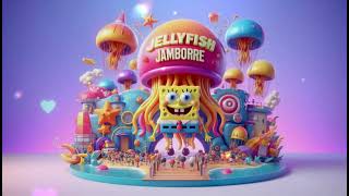 Jellyfish Jamboree  SpongeBob SquarePants’ Ultimate Undersea Bash Super Rhymes Song with Lyrics [upl. by Alimak]