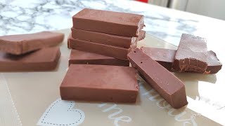 Ciocolata de casa cu lapte condensat in doar 5 minute  Easy Chocolate Fudge [upl. by Reve]