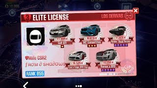 CSR Racing 2  Elite License 3  Read Description [upl. by Ahsote]