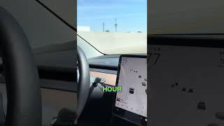 Quickly Reduce Speed to the Speed Limit with Traffic Aware Cruise Control tesla [upl. by Drucie]