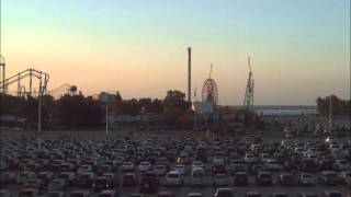 Cedar Point 2013 GateKeeper Construction Time Lapse Week 8 92412  93012 [upl. by Lladnek]